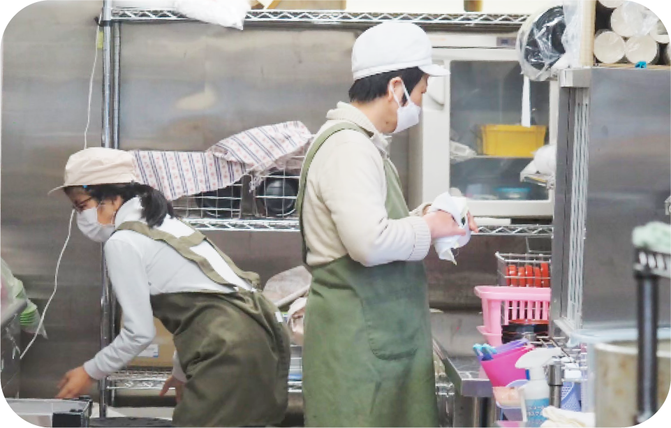 調理実習・創作活動・体操・歌・ダンスなど